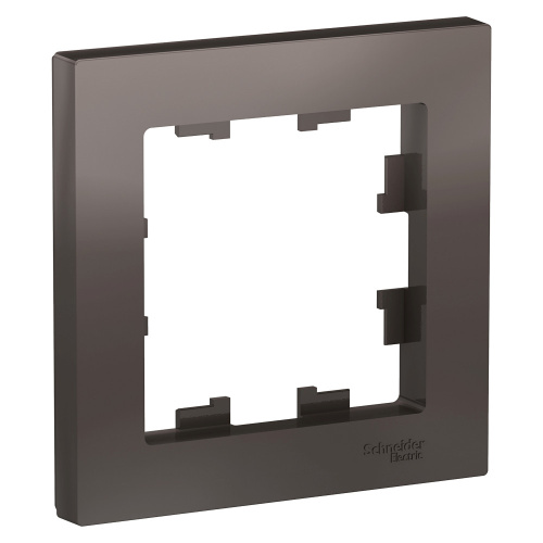 Systeme (Schneider) Electric ATLASDESIGN 1-постовая РАМКА, МОККО ATN000601