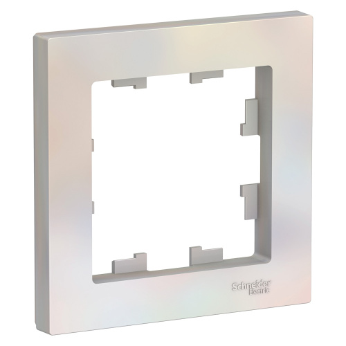 Systeme (Schneider) Electric ATLASDESIGN 1-постовая РАМКА, ЖЕМЧУГ ATN000401