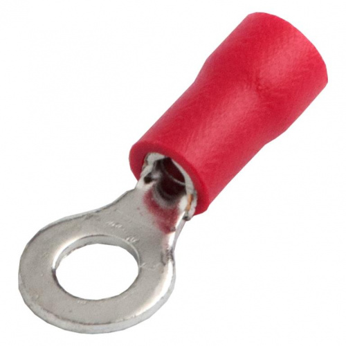 GENERAL Наконечник изолированный кольцо НКИ GNKI-1,25-5 Красный (100 штук в уп.) (475701)