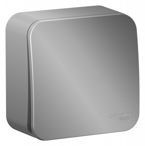 Schneider electric BLANCA 1-кл. ВЫКЛЮЧАТЕЛЬ (cх.1) ИЗОЛ.ПЛ., 10А, 250B, АЛЮМИНИЙ