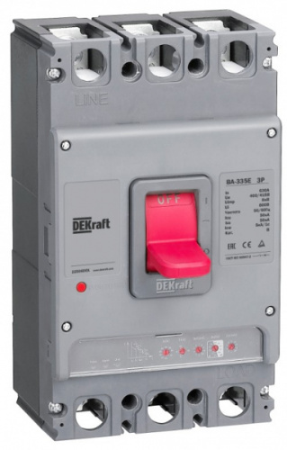Schneider electric DEKraft Силовой авт. выкл. с электрон. расц. 3P 800А 50кА ВА-336E