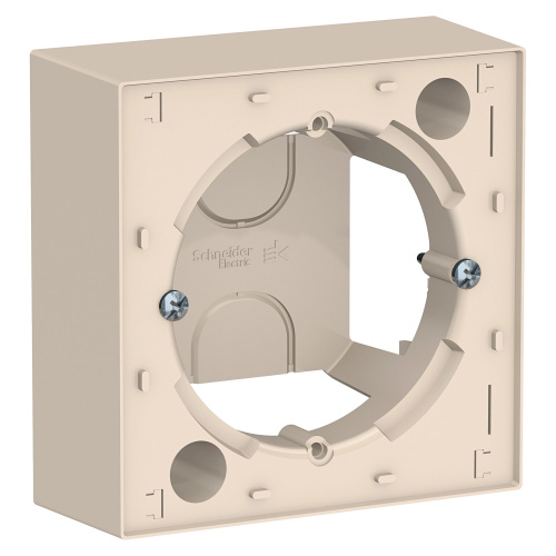 Systeme (Schneider) Electric ATLASDESIGN КОРОБКА для наружного монтажа, БЕЖЕВЫЙ ATN000200