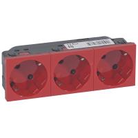 Legrand Роз. 3х2к+З Нем.Ст. 45 (Крас.)