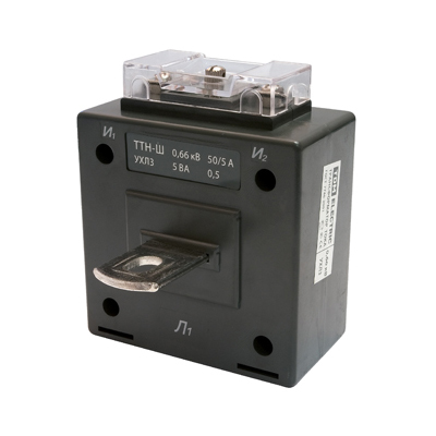 Трансформатор тока измерительный ТТН-Ш  50/5- 5VA/0,5S-Р TDM