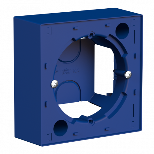 Systeme (Schneider) Electric ATLASDESIGN КОРОБКА для наружного монтажа, АКВАМАРИН ATN001100