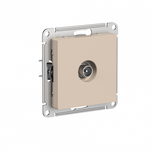 Systeme (Schneider) Electric ATLASDESIGN TV АНТЕННА коннектор, механизм, ПЕСОЧНЫЙ ATN001293