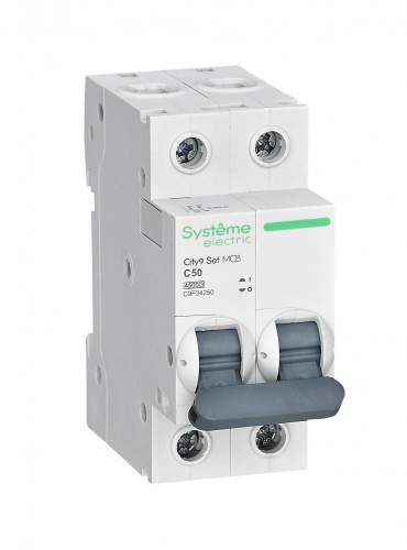 Systeme Electric (ранее Schneider Electric) City9 Set Автоматический выключатель (АВ) С 50А 2P 4.5kA 230В