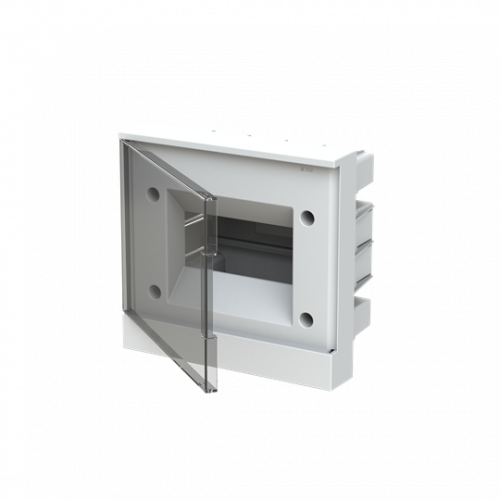 ABB  Бокс в нишу 4М серая дверь Basic E (с клеммами) 1SZR004002A1201