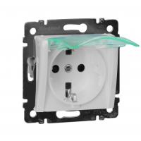 Valena Розетка с крышкой прозрачной белая Legrand 774220