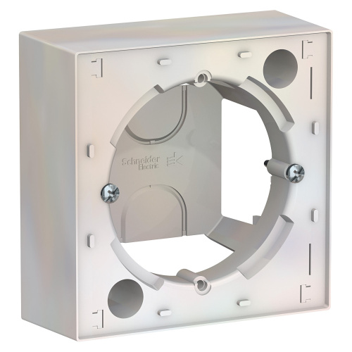 Systeme (Schneider) Electric ATLASDESIGN КОРОБКА для наружного монтажа, ЖЕМЧУГ ATN000400