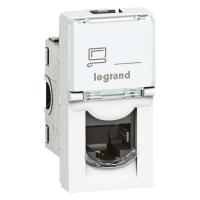 Legrand Розетка RJ 45 - Программа Mosaic - категория 6 - UTP - 1 модуль - белый - LCS²