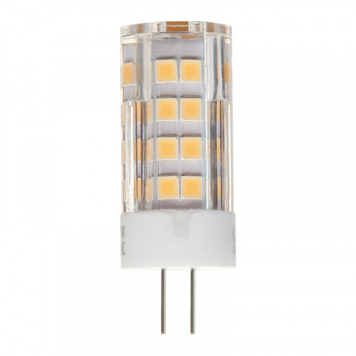 GENERAL лампа светодиодная капсульная GLDEN-G4-5-P-220-4500 пластик (652100)