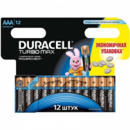 DURACELL батарейки мизинчиковые LR03 Turbo Max (5000394098015)  упаковка 12 шт