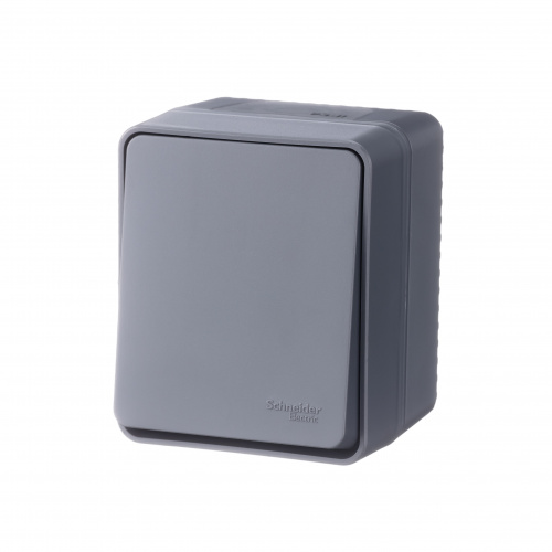 Systeme (Schneider) Electric AtlasDesign Profi54 О/У 1-клавишный ВЫКЛЮЧАТЕЛЬ 10 АХ, АНТРАЦИТ, Россия