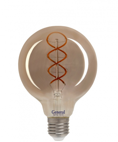 GENERAL лампа светодиодная декоративная GLDEN-G95DSS-6-230-E27-1800 (684900)