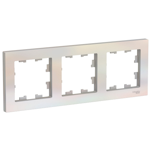 Systeme (Schneider) Electric ATLASDESIGN 3-постовая РАМКА, универсальная, ЖЕМЧУГ ATN000403