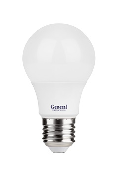 GENERAL лампа светодиодная ЛОН А60 GLDEN-WA60P-11-230-E27-4500 (641122)