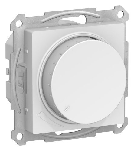 Systeme (Schneider) Electric ATLASDESIGN СВЕТОРЕГУЛЯТОР (диммер) повор-нажим, LED, RC, 400Вт, мех., ЛОТОС