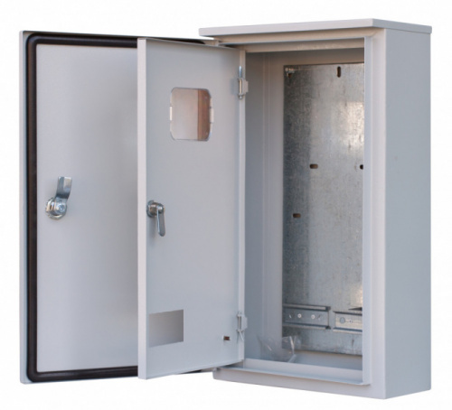 Schneider electric DEKraft Корпус метал. двухдверный 520х310х150 3-фазн. 12 мод. IP54 ЩРУН-3/9