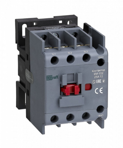 Schneider electric DEKraft Контактор 25А 220В/230В АС3 АС4 1НЗ КМ-102
