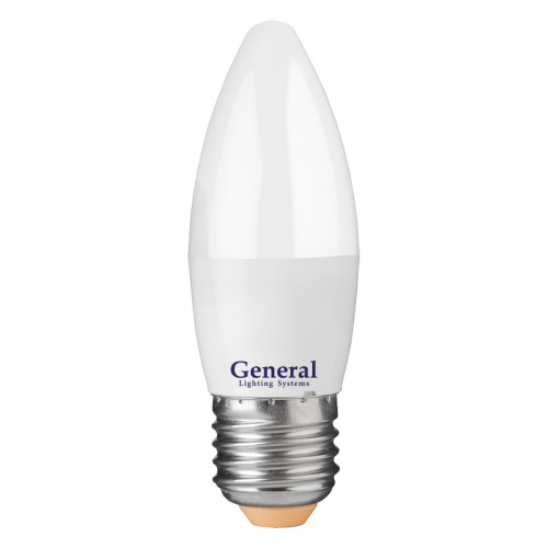 GENERAL лампа светодиодная свеча GLDEN-CF-10-230-E27-4500 (683100)
