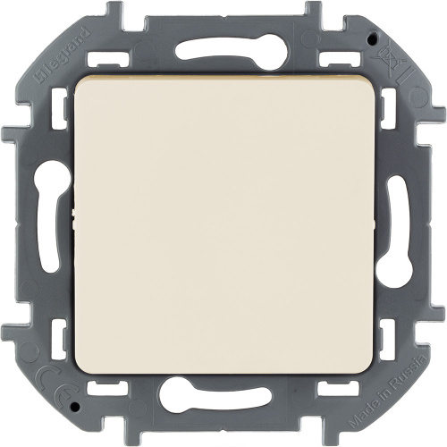 LEGRAND INSPIRIA переключатель одноклавишный слоновая кость (673651)