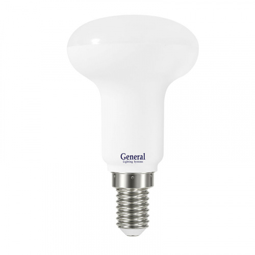 GENERAL лампа светодиодная GLDEN-R50-7-230-E14-6500 (648700)