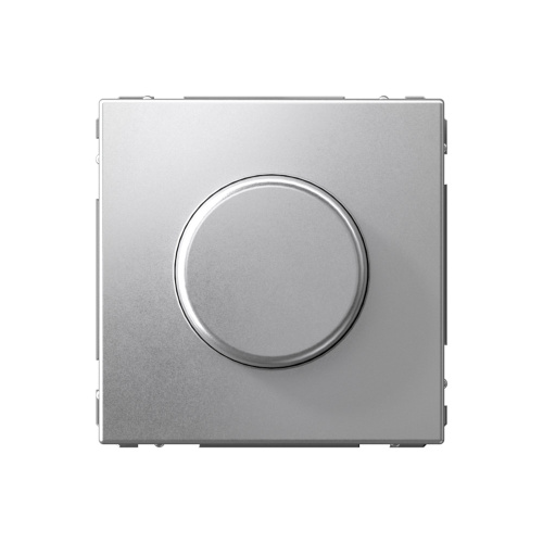 Systeme Electric ARTGALLERY СВЕТОРЕГУЛЯТОР (диммер) повор-нажим, LED, RC, 400Вт, механизм, АЛЮМИНИЙ