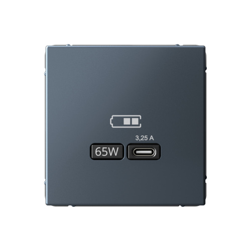 Systeme Electric ARTGALLERY USB РОЗЕТКА тип-С 65Вт высокоскор.заряд. QC, PD, механизм, ГРИФЕЛЬ