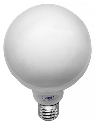 GENERAL лампа светодиодная декоративная GLDEN-G125S-M-8-230-E27-4500 (684800)