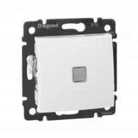 Valena Выключатель 1кл. с подсв. белый Legrand 774410