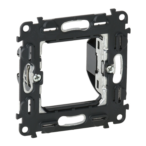 Valena IN'MATIC. Суппорт для радиоустройств управления и механизмов MyHome. Для двухмодульных механизмов