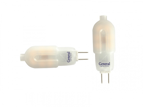 GENERAL лампа светодиодная капсульная GLDEN-G4-3-M-12-4500 матовый пластик (652900)