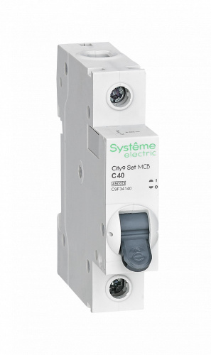 Systeme Electric (ранее Schneider Electric) City9 Set Автоматический выключатель (АВ) С 40А 1P 4.5kA 230В