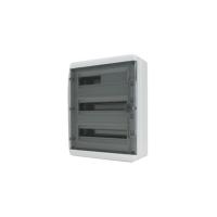 ИЭК (TEKFOR) Корпус пластиковый КМПн-54 IP65 черная прозрачная дверь