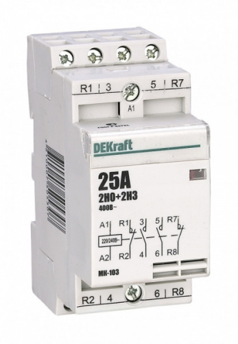Schneider electric DEKraft Модульный контактор 2НО+2НЗ 32А 230В МК-103