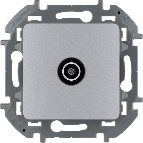 LEGRAND INSPIRIA розетка TV оконечная 10 дБ 5-862 мГц алюминий (673872)