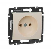 Valena Розетка без заземления крем Legrand 774316
