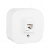 Quteo Розетка компьютерная UTP (RJ45) белая Legrand