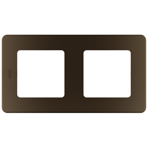 LEGRAND INSPIRIA рамка 2 поста бронза (673949)