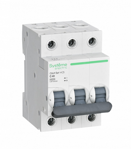 Systeme Electric (ранее Schneider Electric) City9 Set Автоматический выключатель (АВ) С 40А 3P 4.5kA 400В