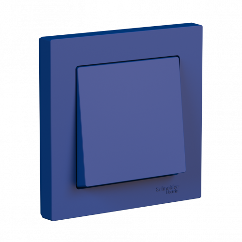 Systeme (Schneider) Electric ATLASDESIGN 1-клавишный ВЫКЛЮЧАТЕЛЬ, сх.1, 10АХ, в сборе, АКВАМАРИН ATN001112