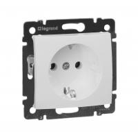 Valena Розетка с заземлением белая Legrand 774420