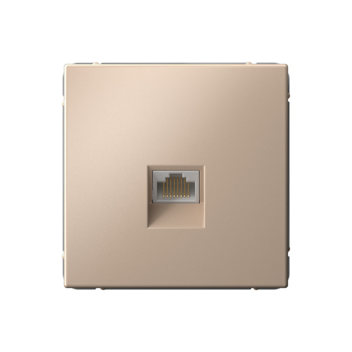 Systeme Electric ARTGALLERY РОЗЕТКА компьютерная RJ45, кат. 6A, механизм, ПЕСОЧНЫЙ