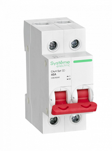 Systeme Electric (ранее Schneider Electric) City9 Set Выключатель нагрузки (ВН) 2P 40А 400В