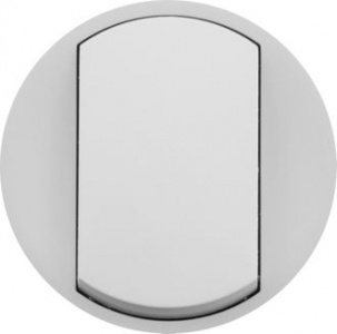 Legrand Celianе лицевая панель выключателя с кольцевой подсветкой, белый (065004)