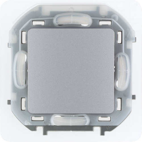 LEGRAND INSPIRIA переключатель IP44 алюминий (673672)