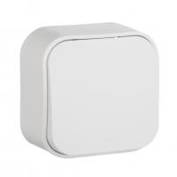 Quteo Выключатель 1 кл. белый Legrand