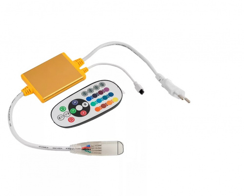 GENERAL RGB Контроллер для гибкого неона GDC-RGB-1200-NL-IP67-220 (512115)