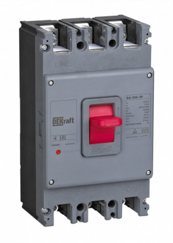 Schneider electric DEKraft Силовой авт. выкл. для защиты двиг. 3P 315А 50кА ВА-305